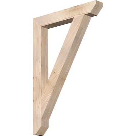 Ekena Millwork Traditional Slat Smooth Bracket, Douglas Fir, 3 1/2"W x 26"D x 38"H BKT04X26X38TRA06SDF